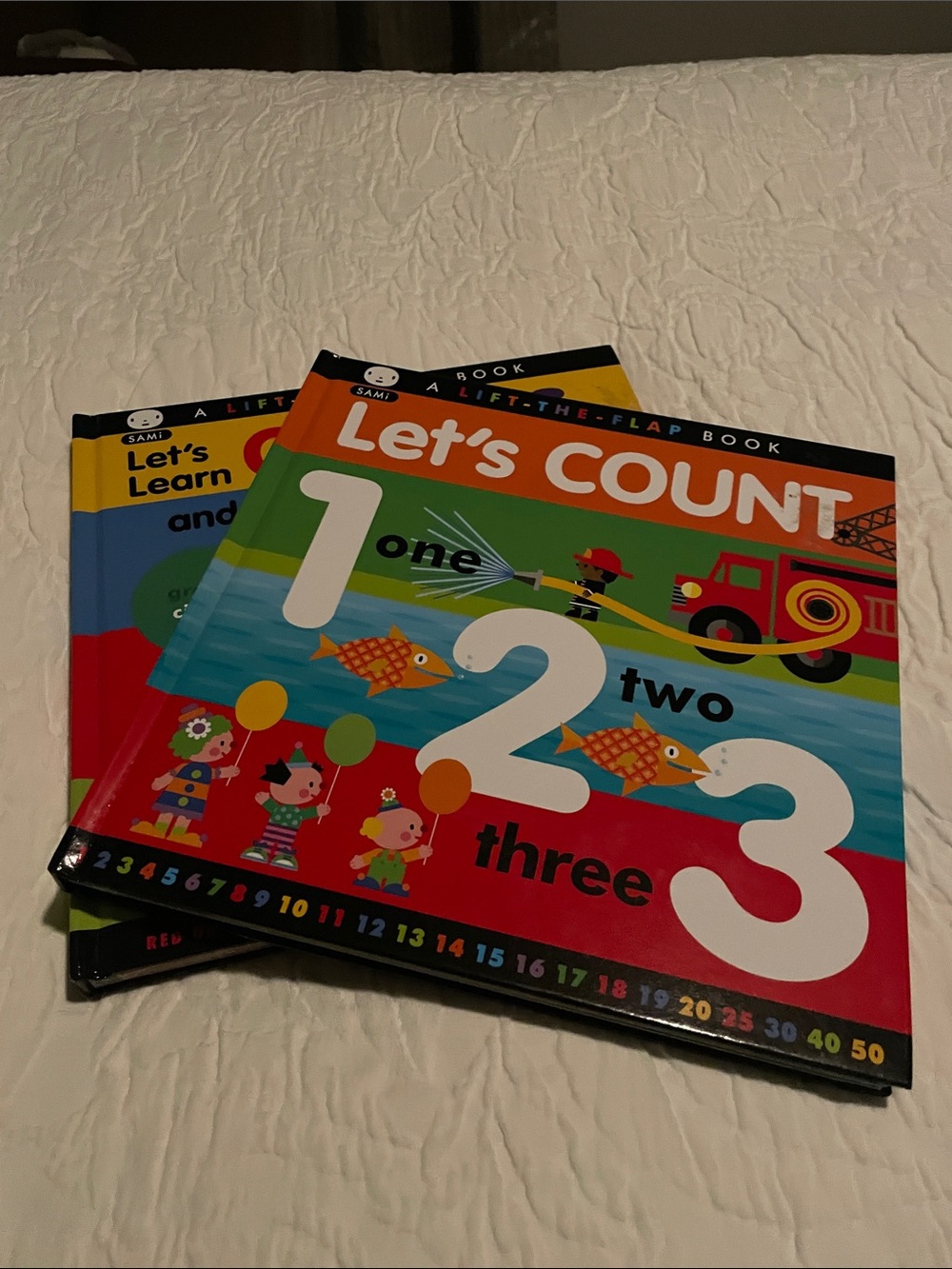 SAMi Let's Count and Let’s learn Colors & Shapes Board Books